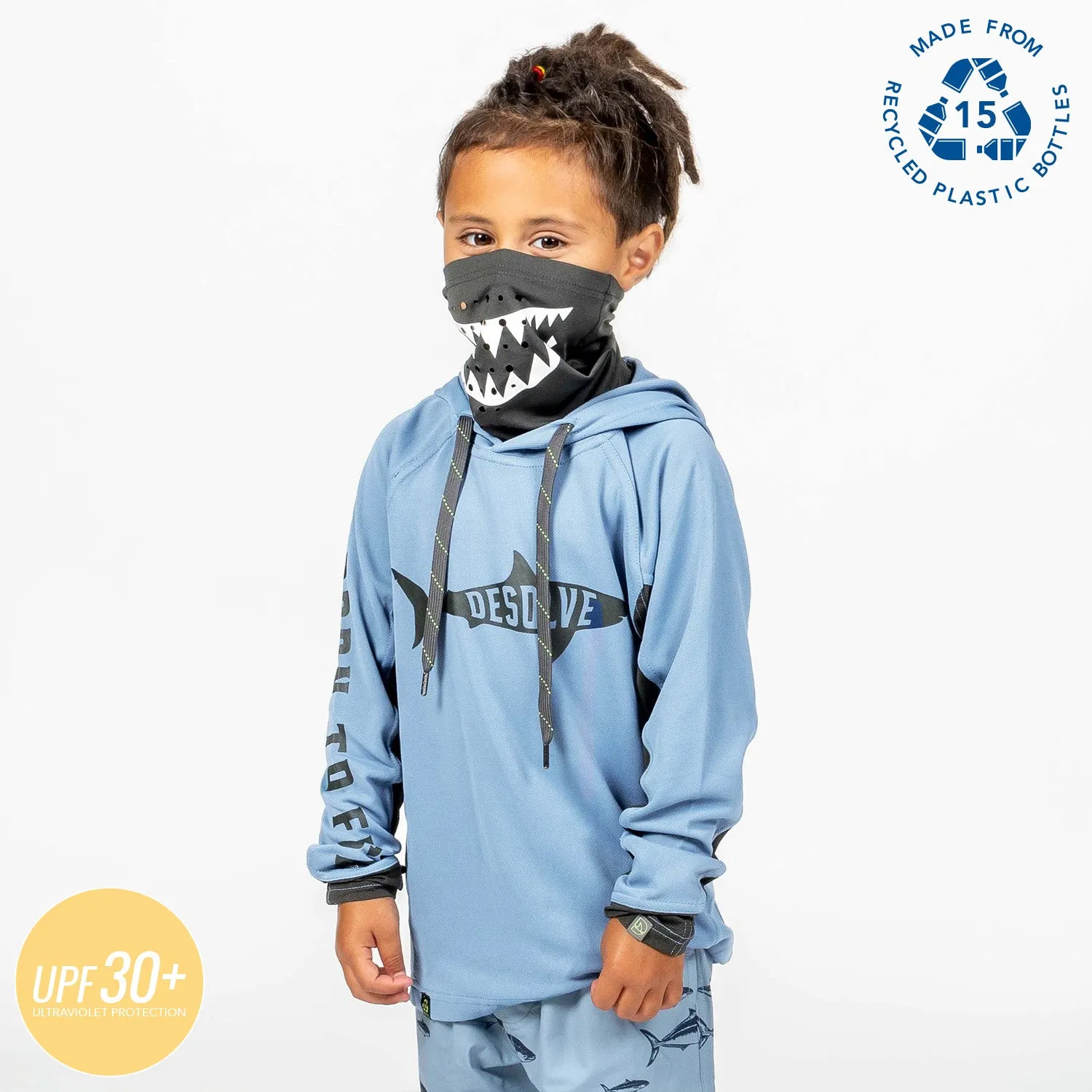 Fish Face Hoodie Kids