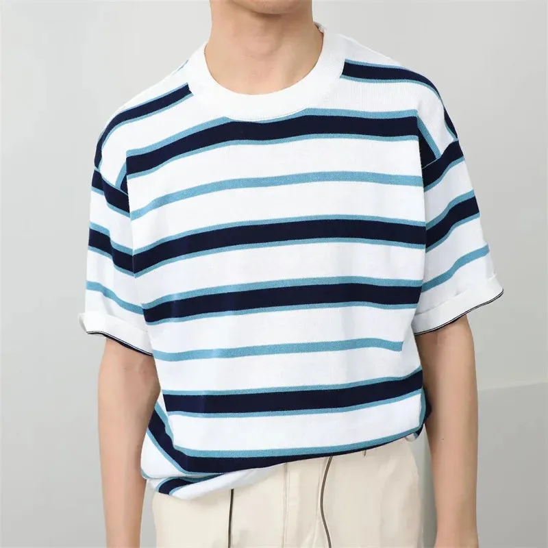 Fresco Elite Gestreiftes Tee