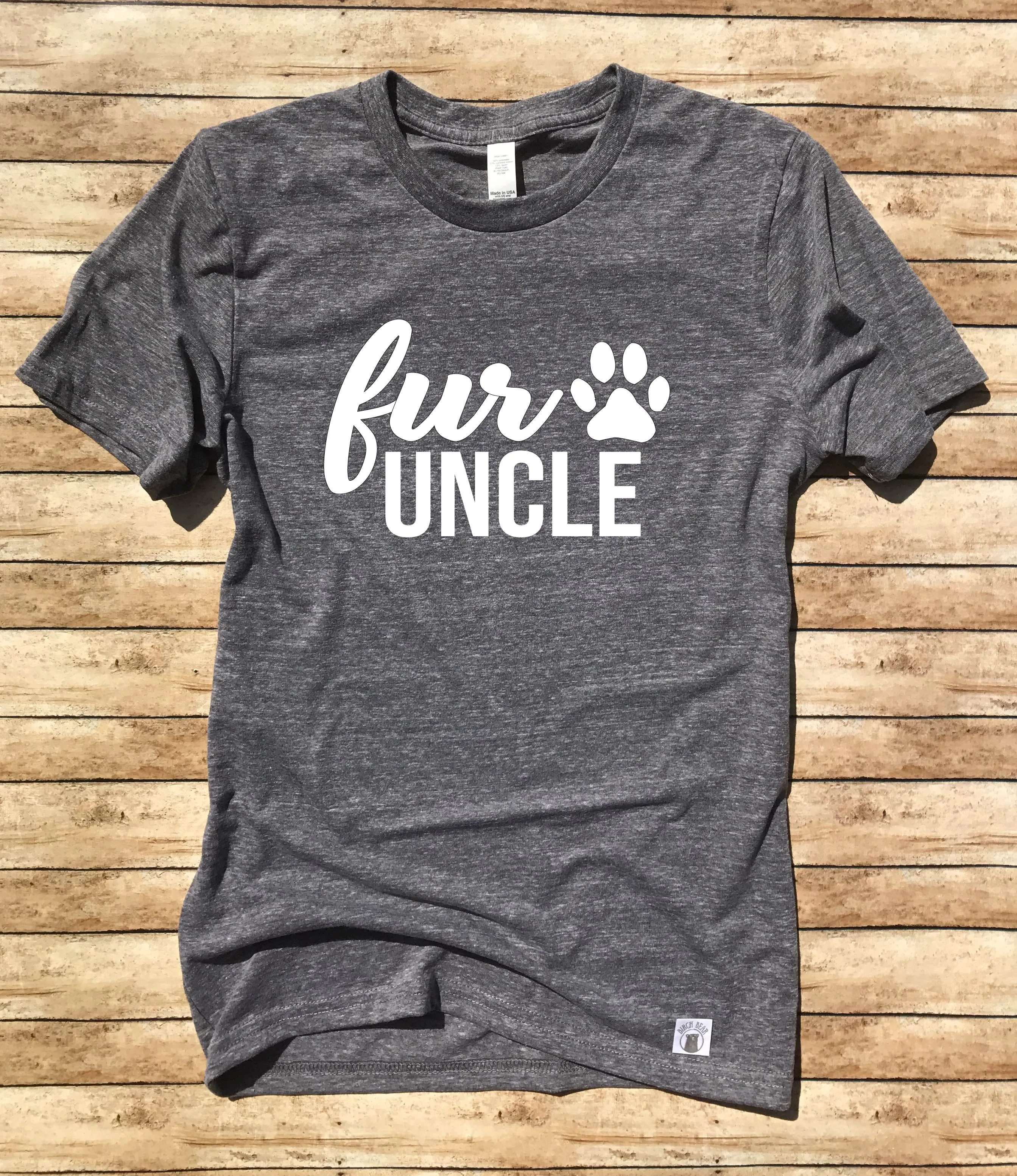 Fur Uncle Shirt | Uncle Shirt | Unisex Crew