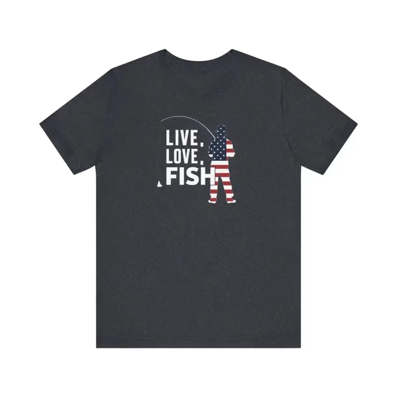 Get your 4th of July Fishing Tee