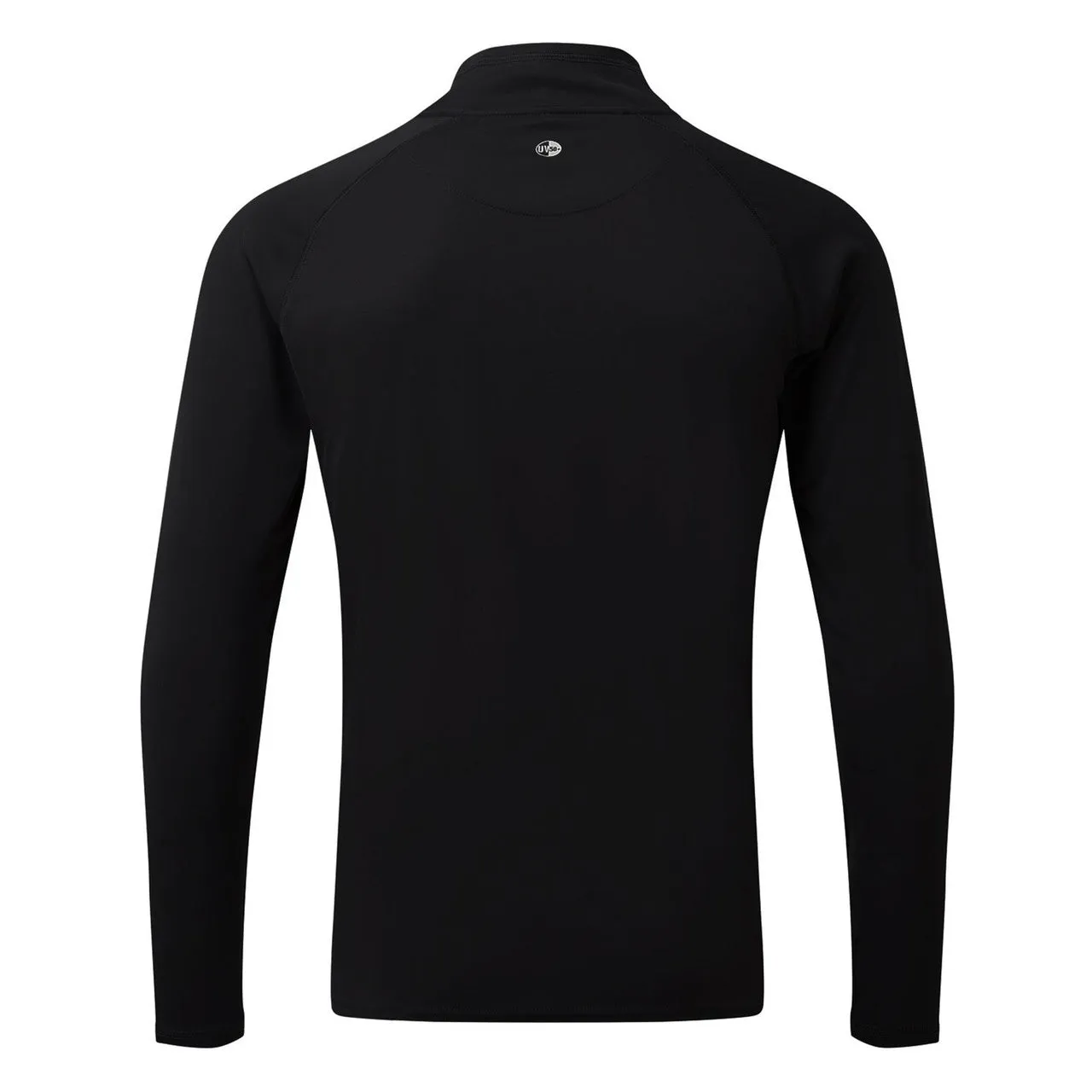 Gill Men's UV Tec Long Sleeve Zip Tee - Black