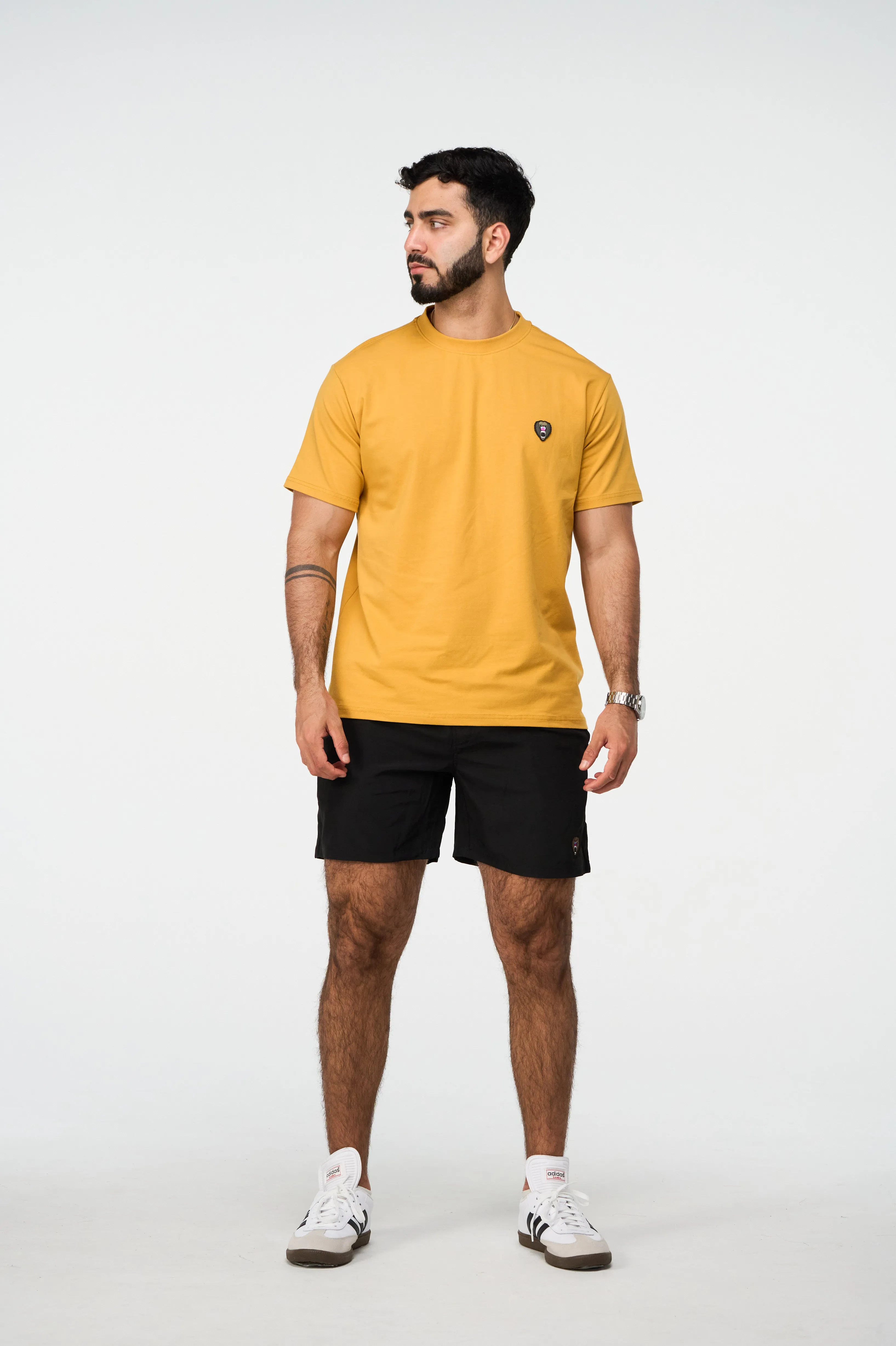 GOLD CREW NECK