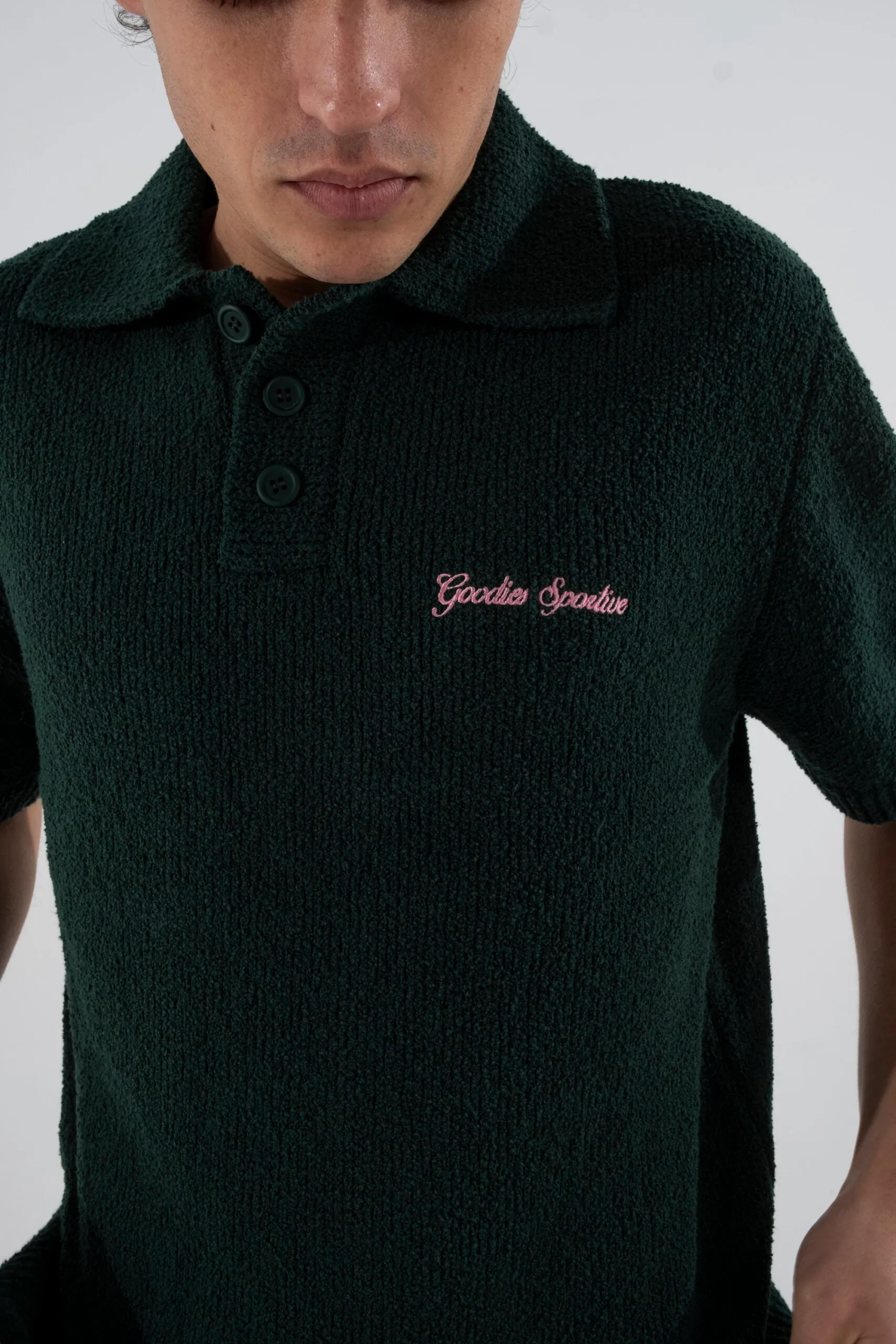 Goodies Sportive Vintage Knit Polo Cactus