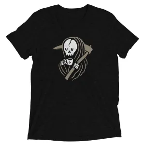Grim Reaper loves coffee t-shirt