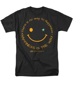 Happiness Is The Way - Men's T-Shirt  (Regular Fit)