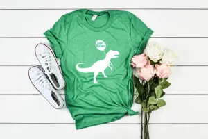 Happy Birthday Dinosaur Shirt | Unisex Adult