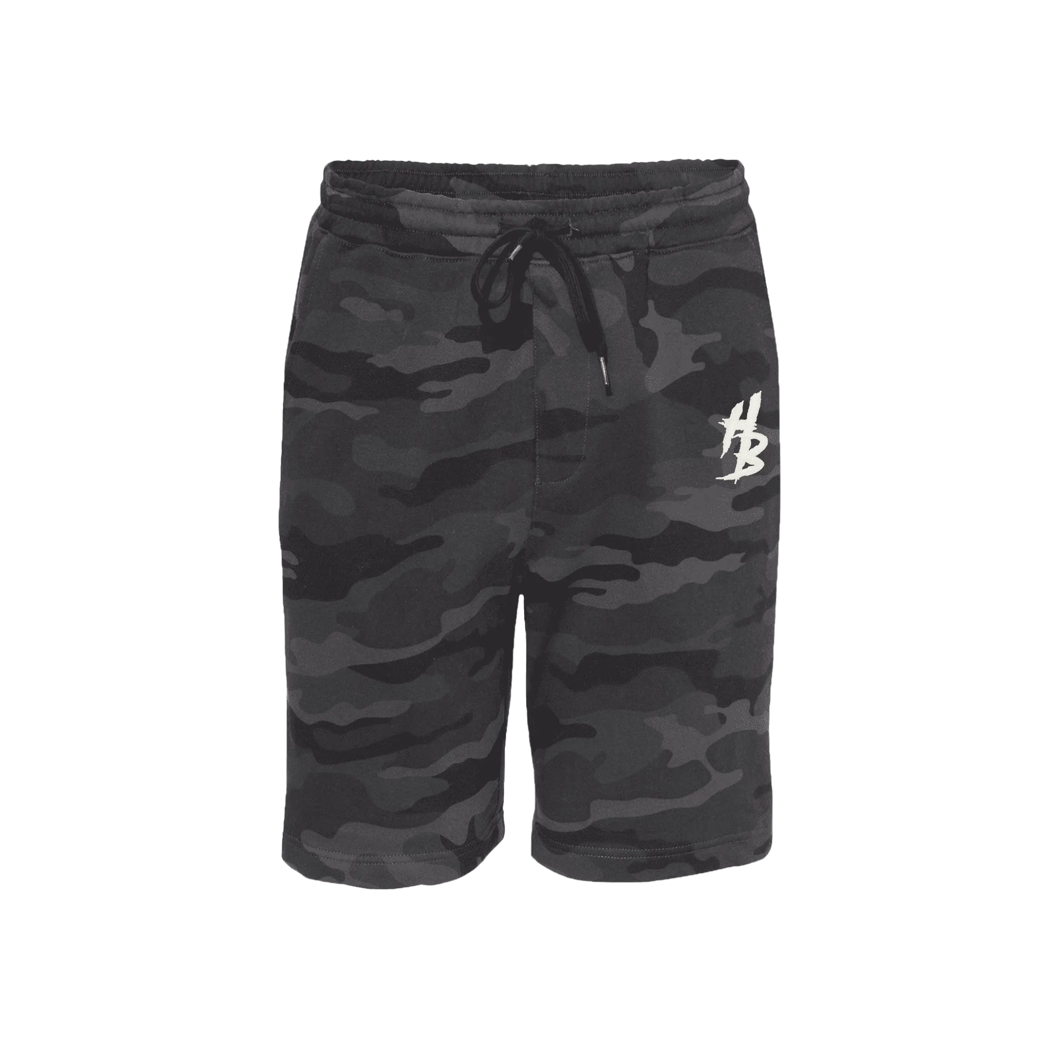 HB Black Camo Shorts