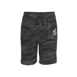 HB Black Camo Shorts