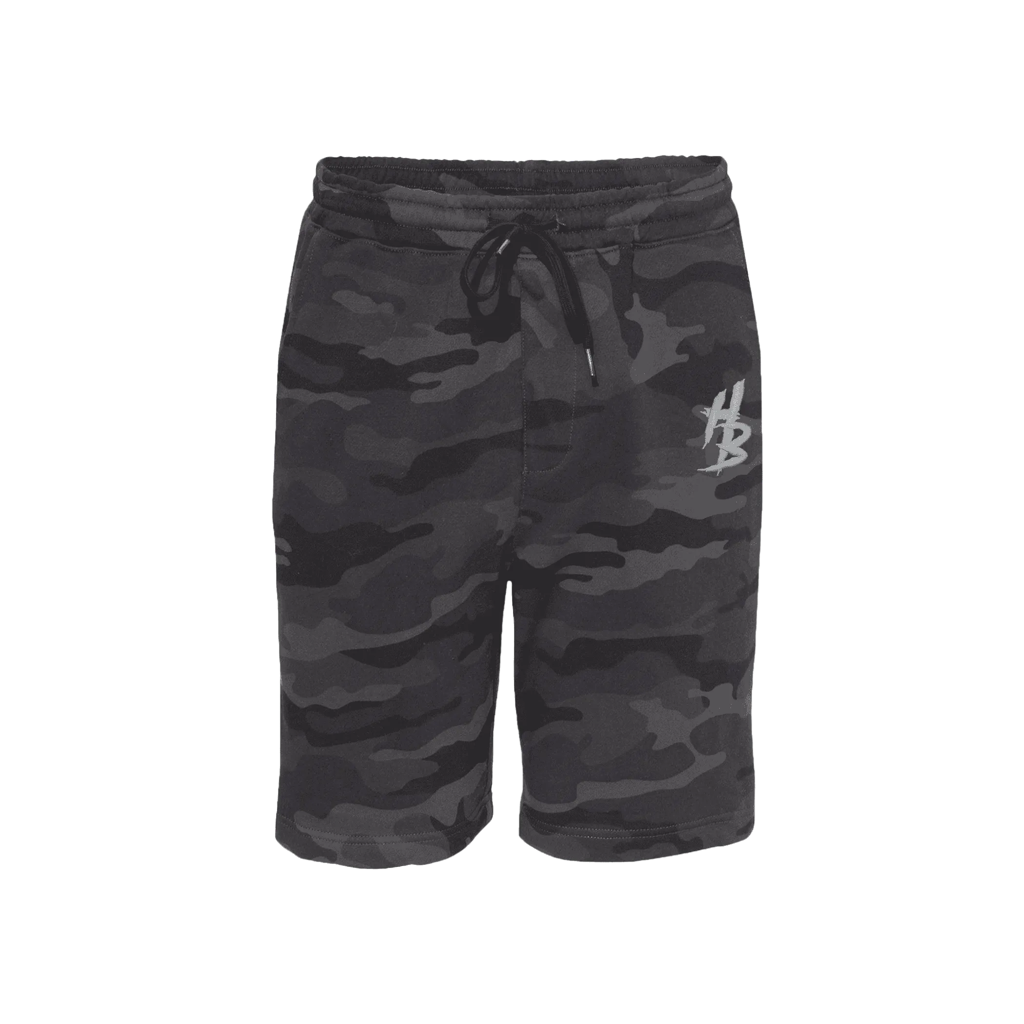 HB Black Camo Shorts