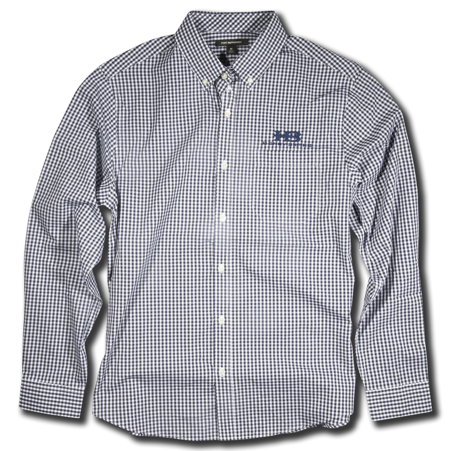 HB Gingham Easy Care Shirt