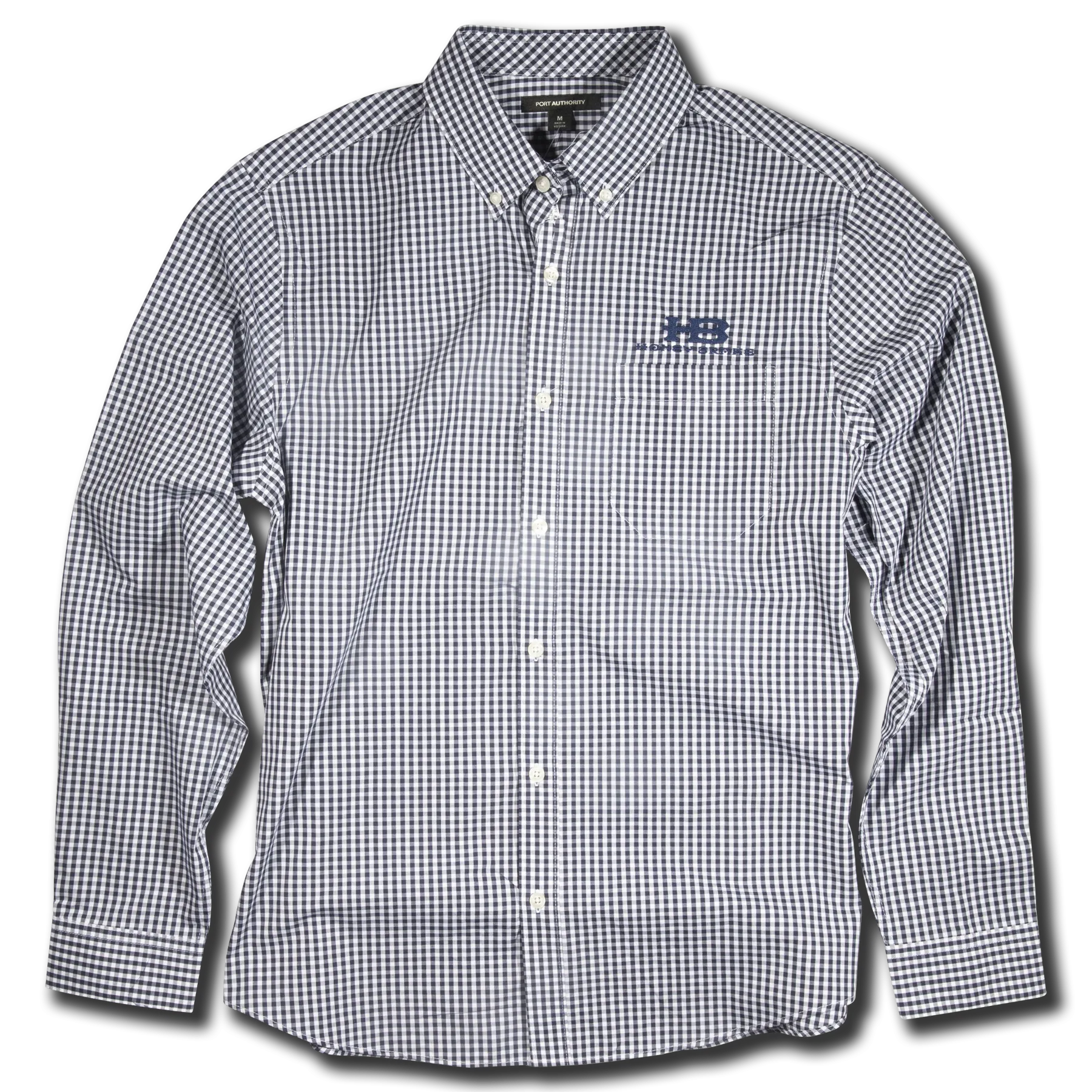 HB Gingham Easy Care Shirt