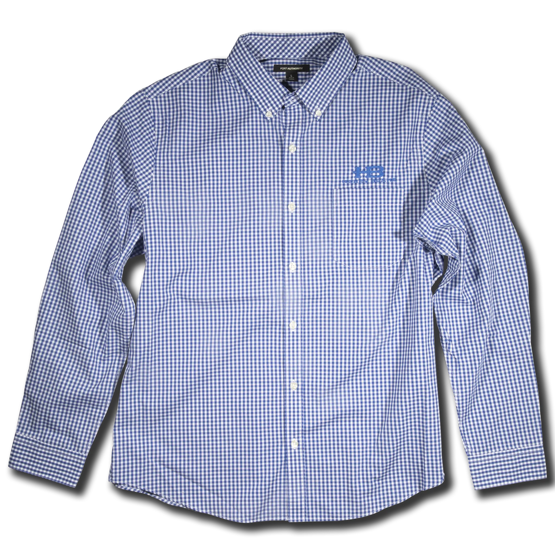HB Gingham Easy Care Shirt