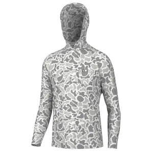 Heather Blend Hoodie in White Localflage