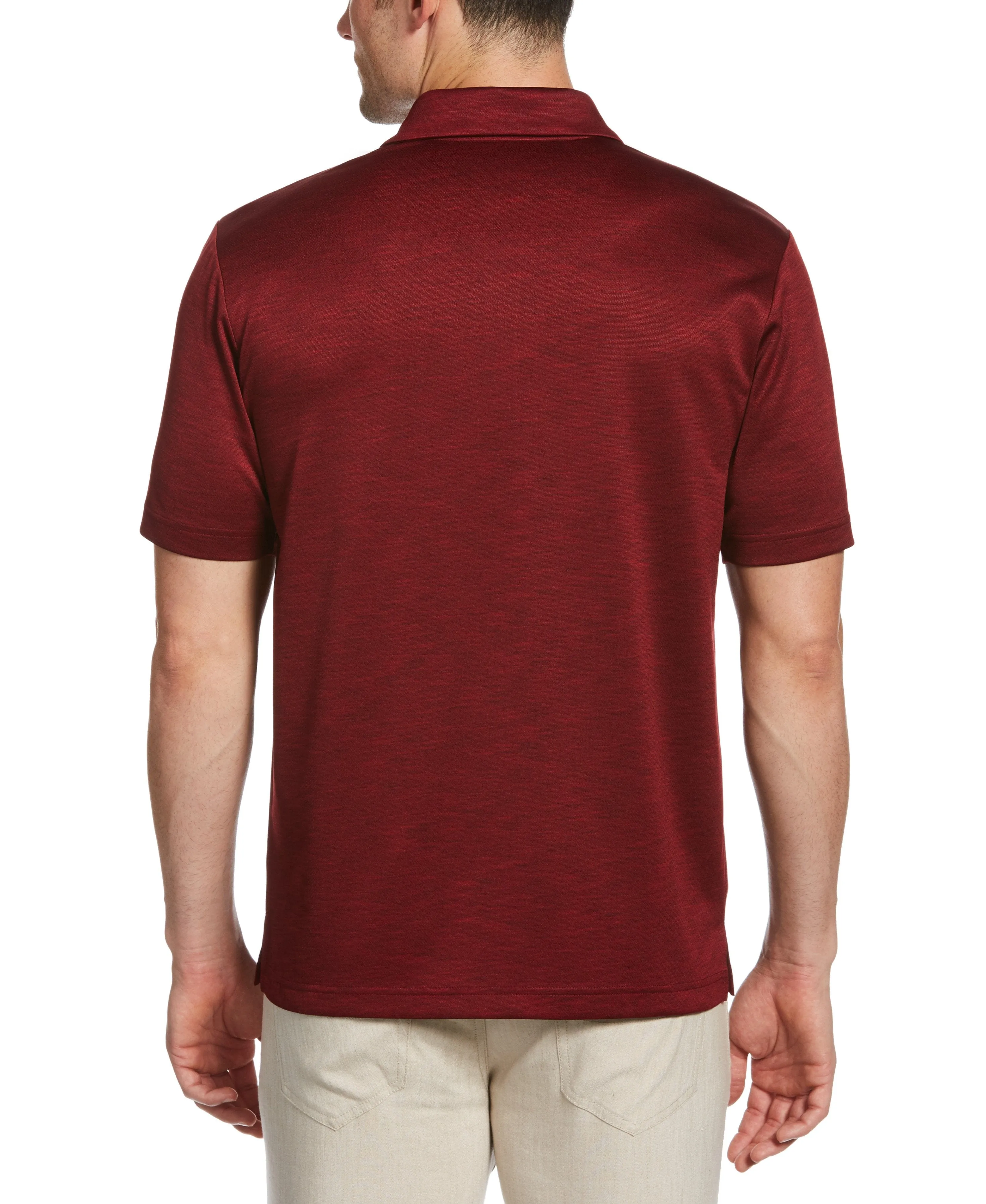 Heather Twill Polo