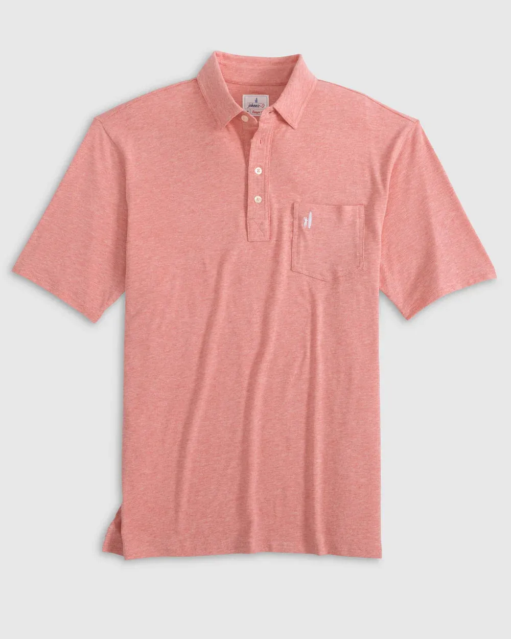 Heathered Original 2.0 Polo (Pomegranate)