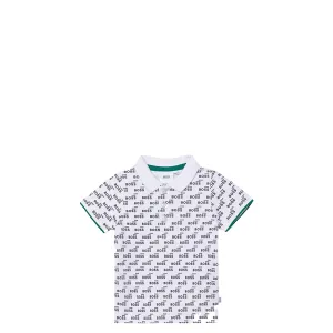 Hugo Boss Kids Toddler's All Over Print Logo Polo
