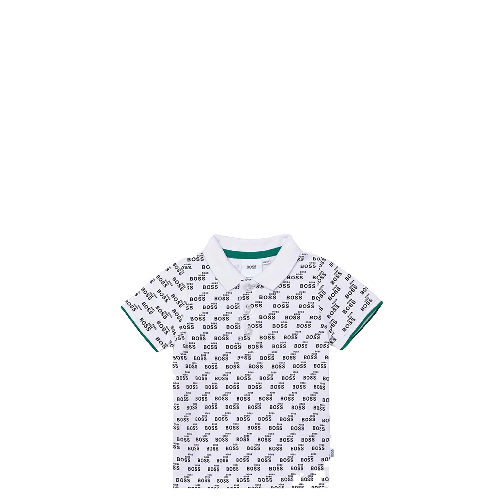 Hugo Boss Kids Toddler's All Over Print Logo Polo