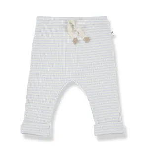 HUGO knit pants - misty-blue