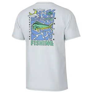 HUK Dolphin Dreams Tee - White