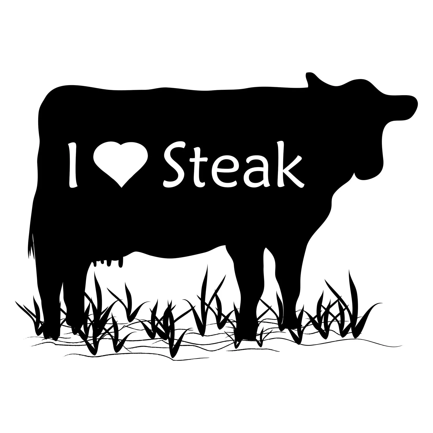 I <3 Steak Men's Short Sleeve Graphic Tee