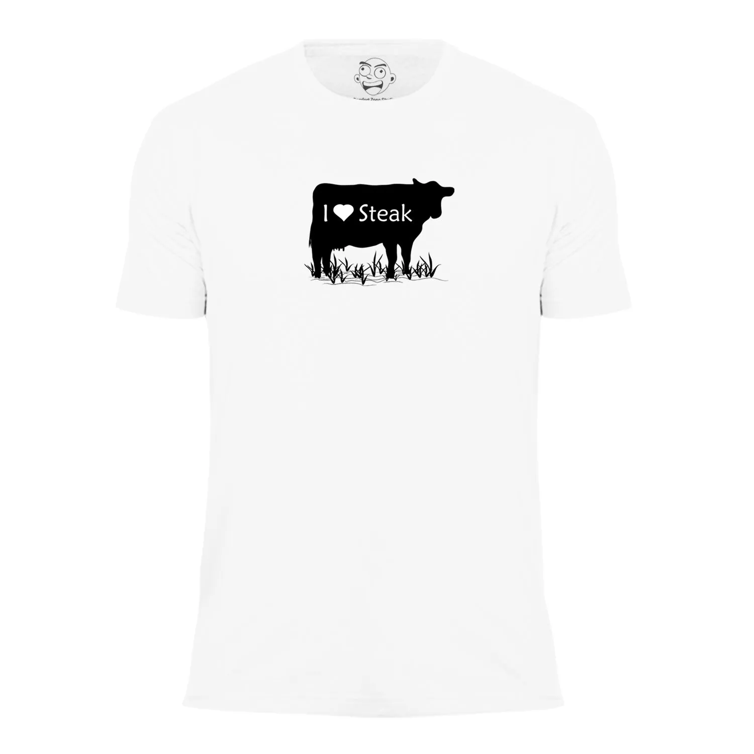 I <3 Steak Men's Short Sleeve Graphic Tee