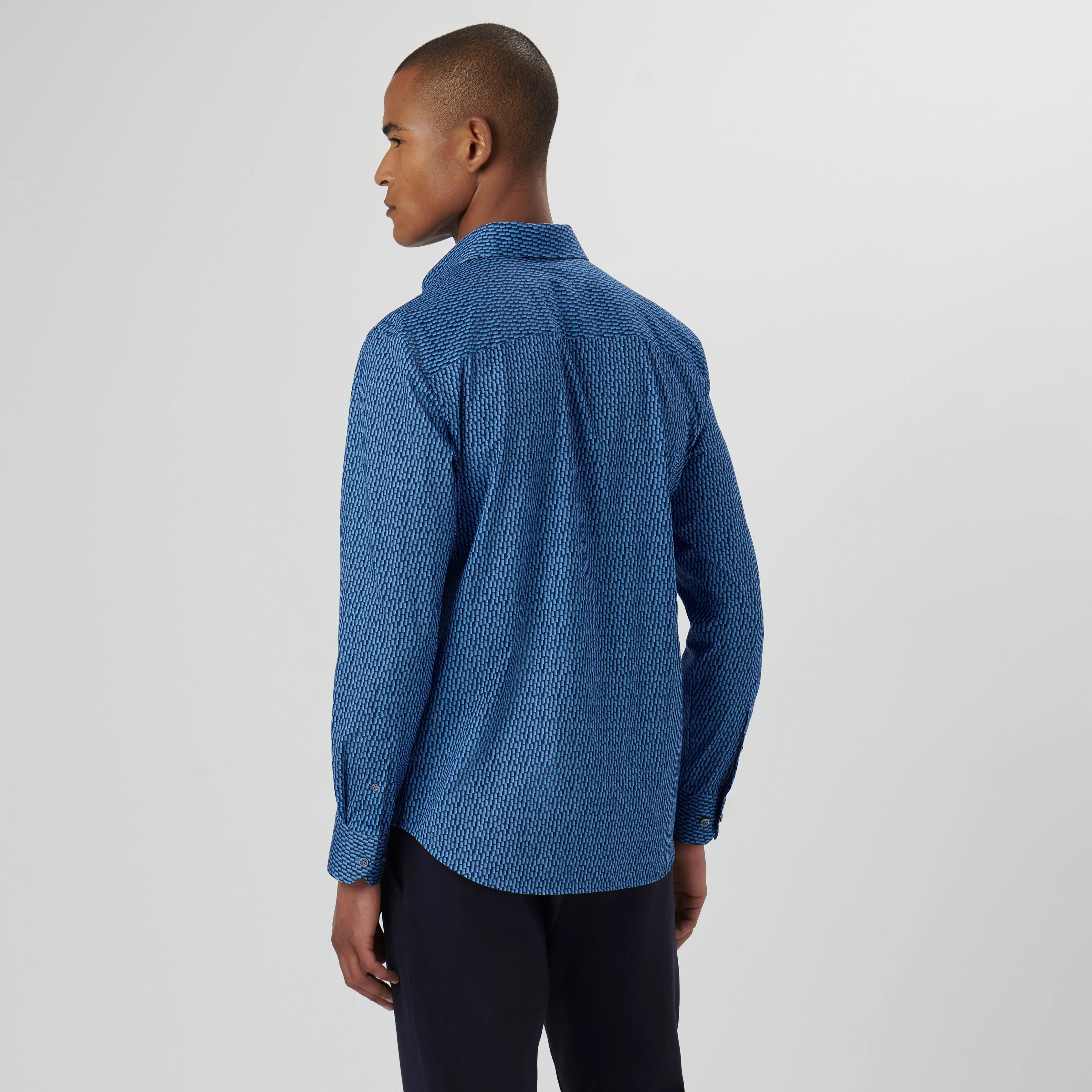 James Illusion Print OoohCotton Shirt