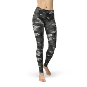Jean Black Hex Camo