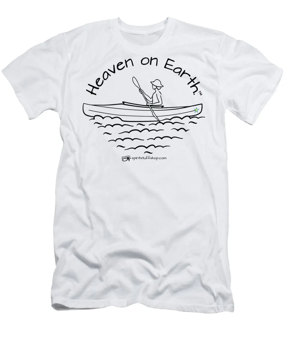 Kayaker Heaven On Earth - T-Shirt