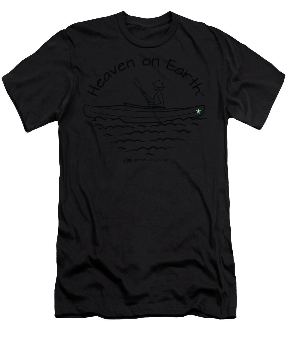 Kayaker Heaven On Earth - T-Shirt