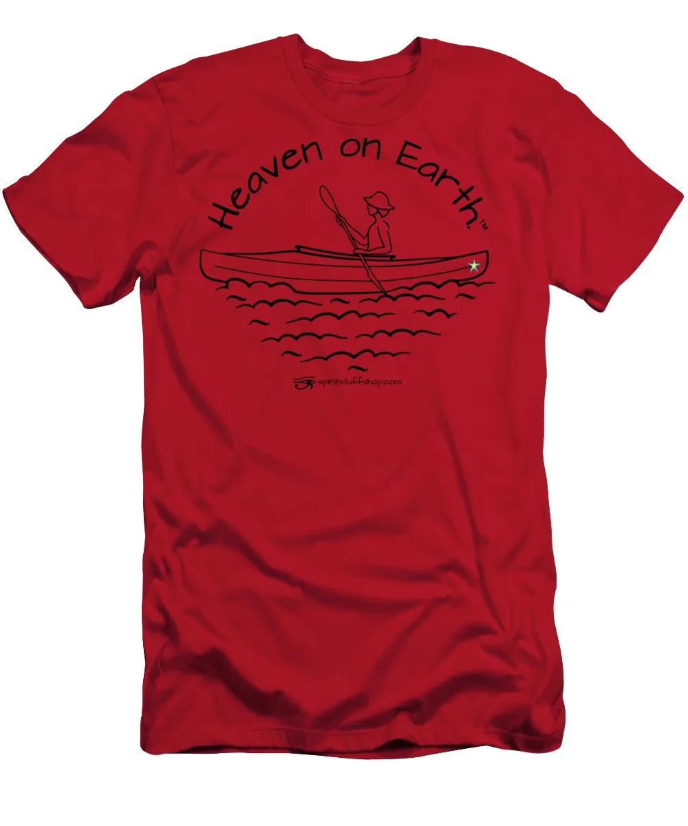 Kayaker Heaven On Earth - T-Shirt