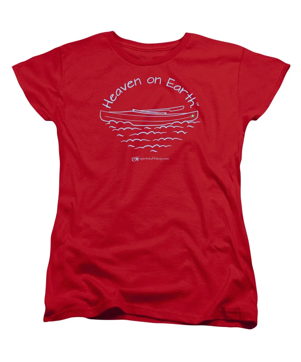 Kayaking Heaven On Earth - Women's T-Shirt (Standard Fit)