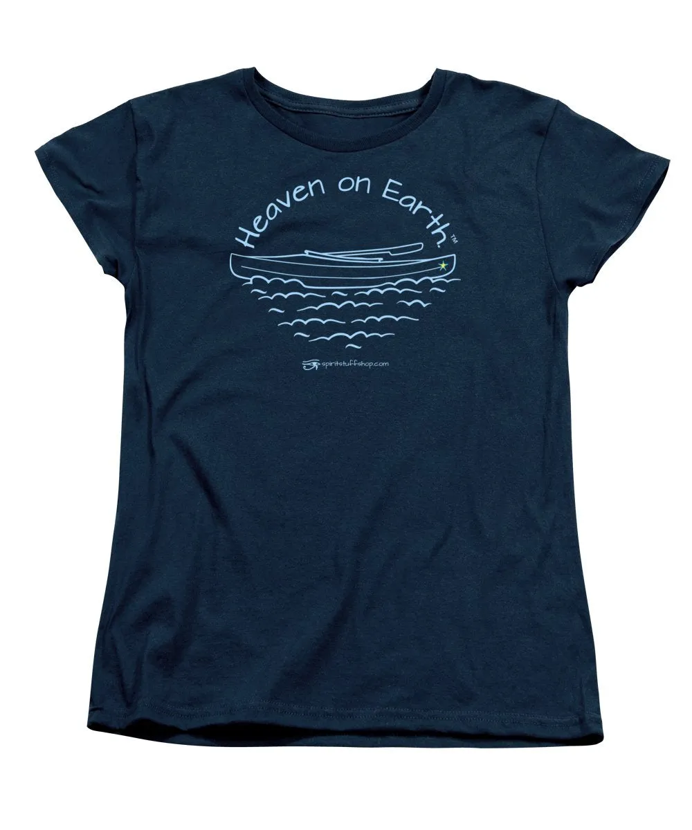 Kayaking Heaven On Earth - Women's T-Shirt (Standard Fit)
