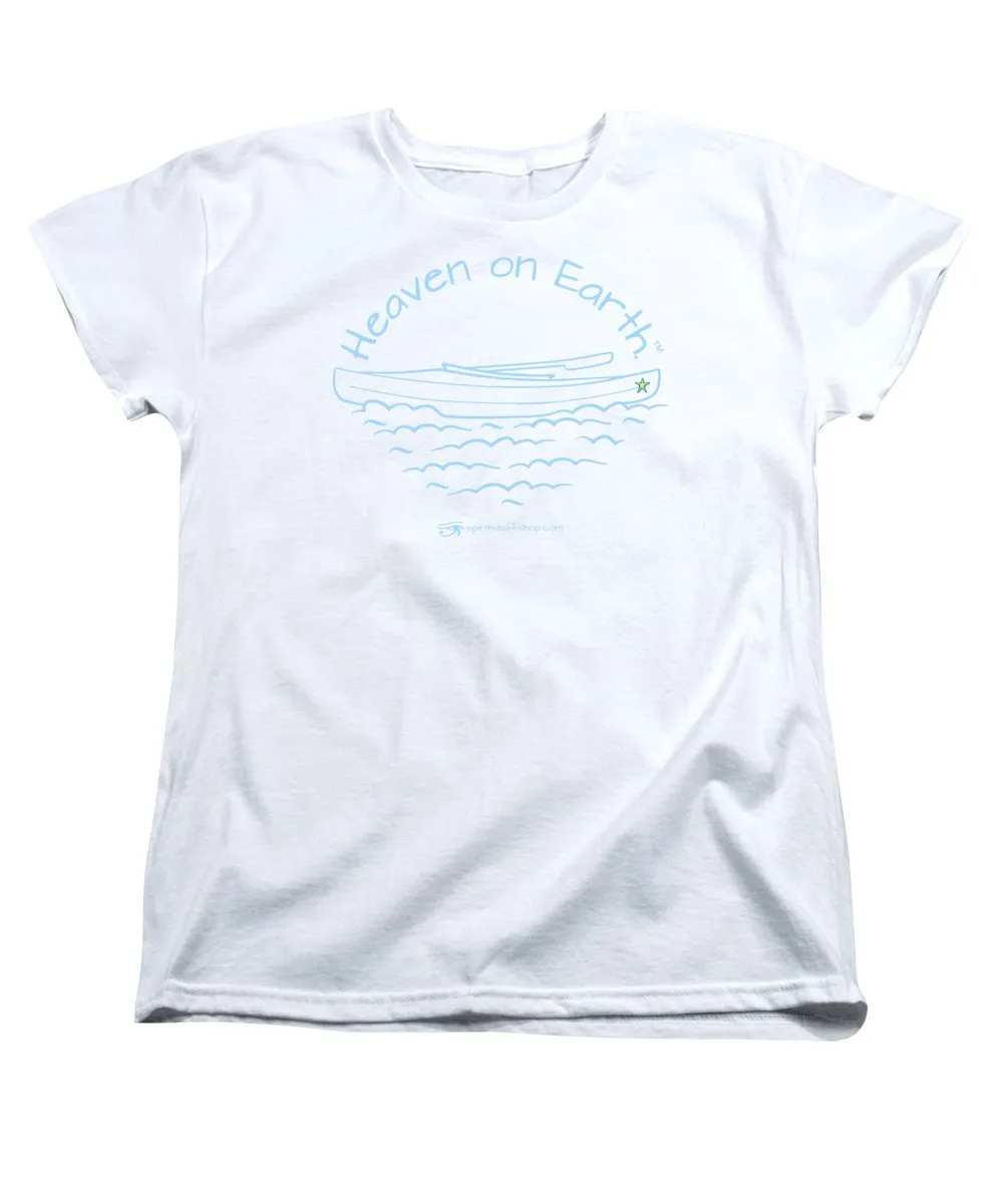 Kayaking Heaven On Earth - Women's T-Shirt (Standard Fit)