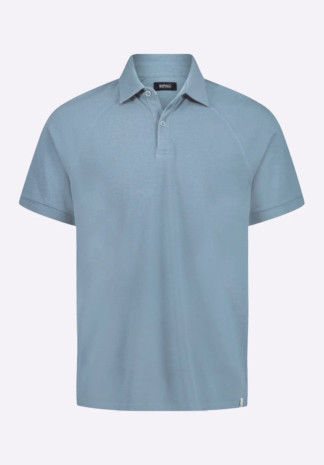 Kindell Men's Short-Sleeve Piqué Polo, Mirage Blue - BM24608
