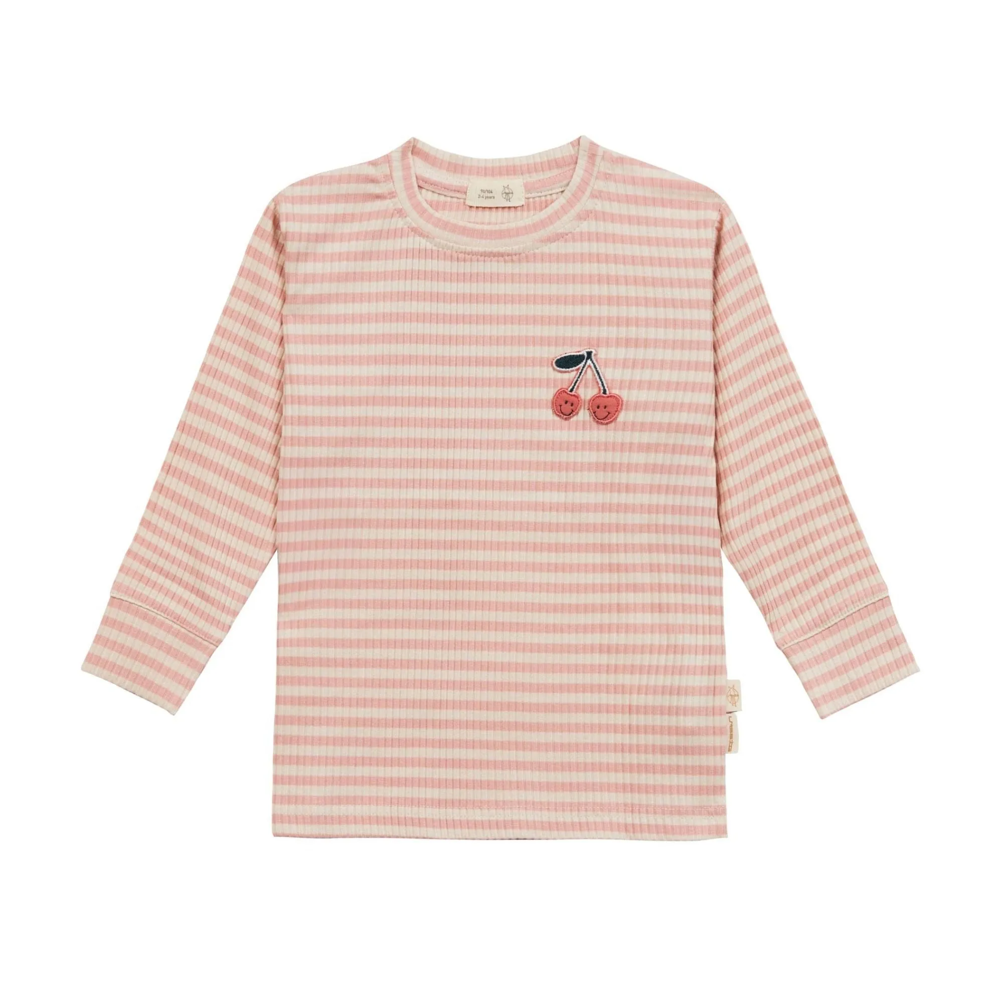 Kinder Ripp Langarm-Shirt Little Gang aus Bio-Baumwolle GOTS