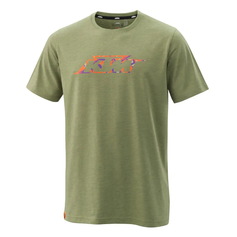 KTM Camo T-Shirt Green Melange