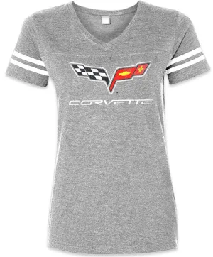 Ladies C6 Vintage Heather Jersey