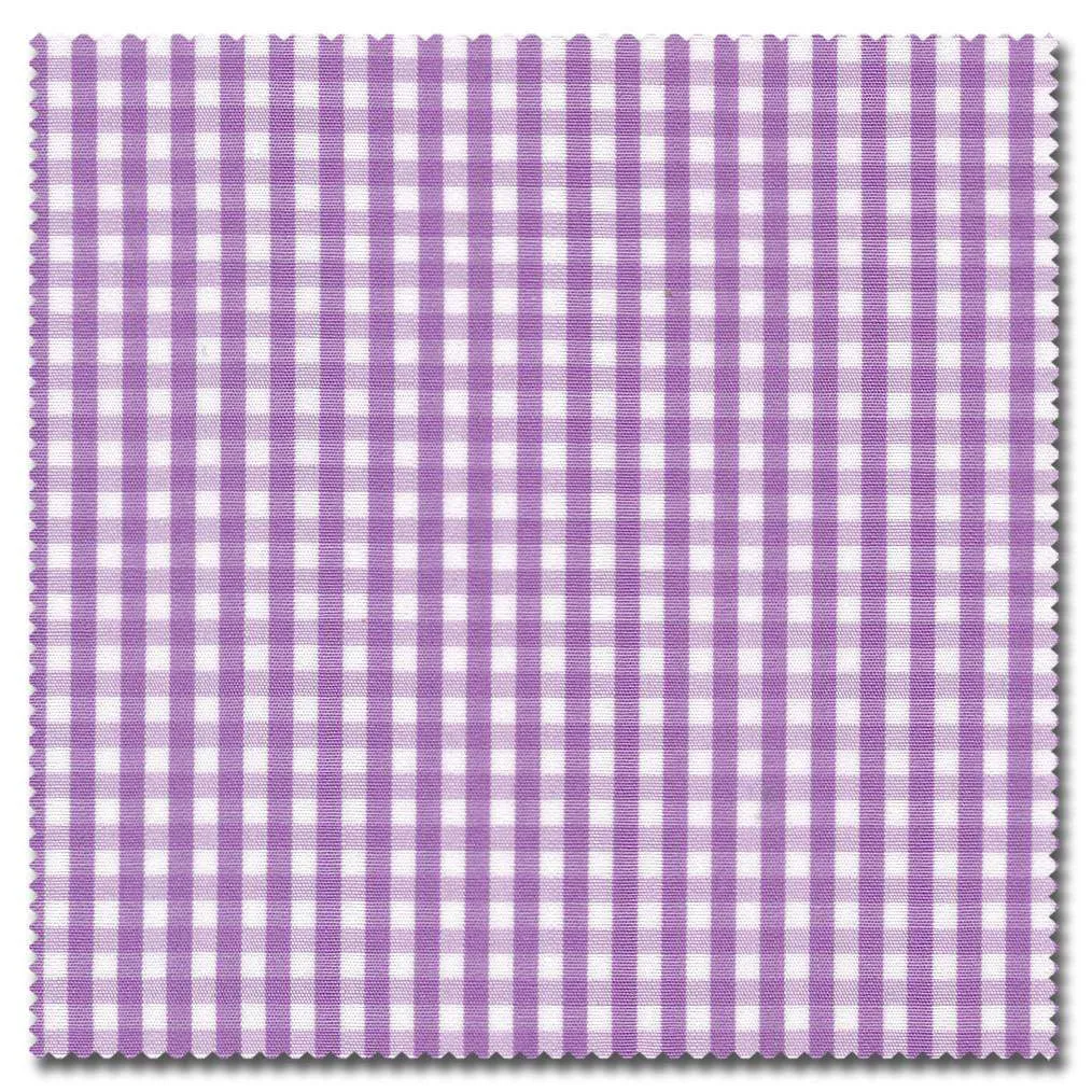 Lavender Mini Gingham Dress Shirt