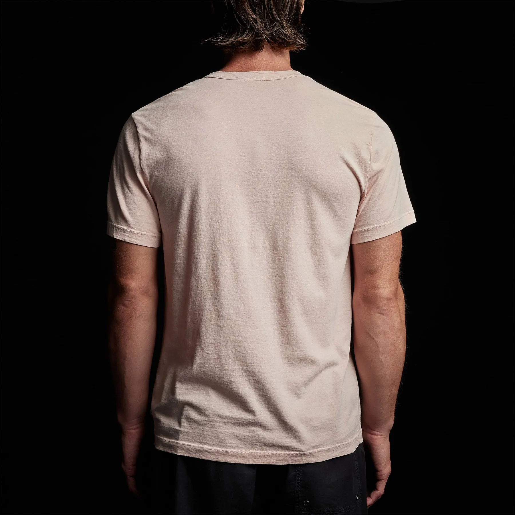 Lightweight Jersey Pocket Tee - Nougat Pigment