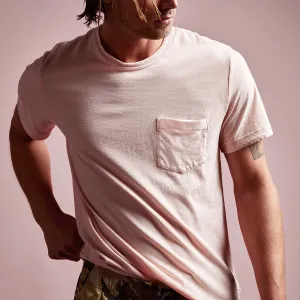 Lightweight Jersey Pocket Tee - Nougat Pigment