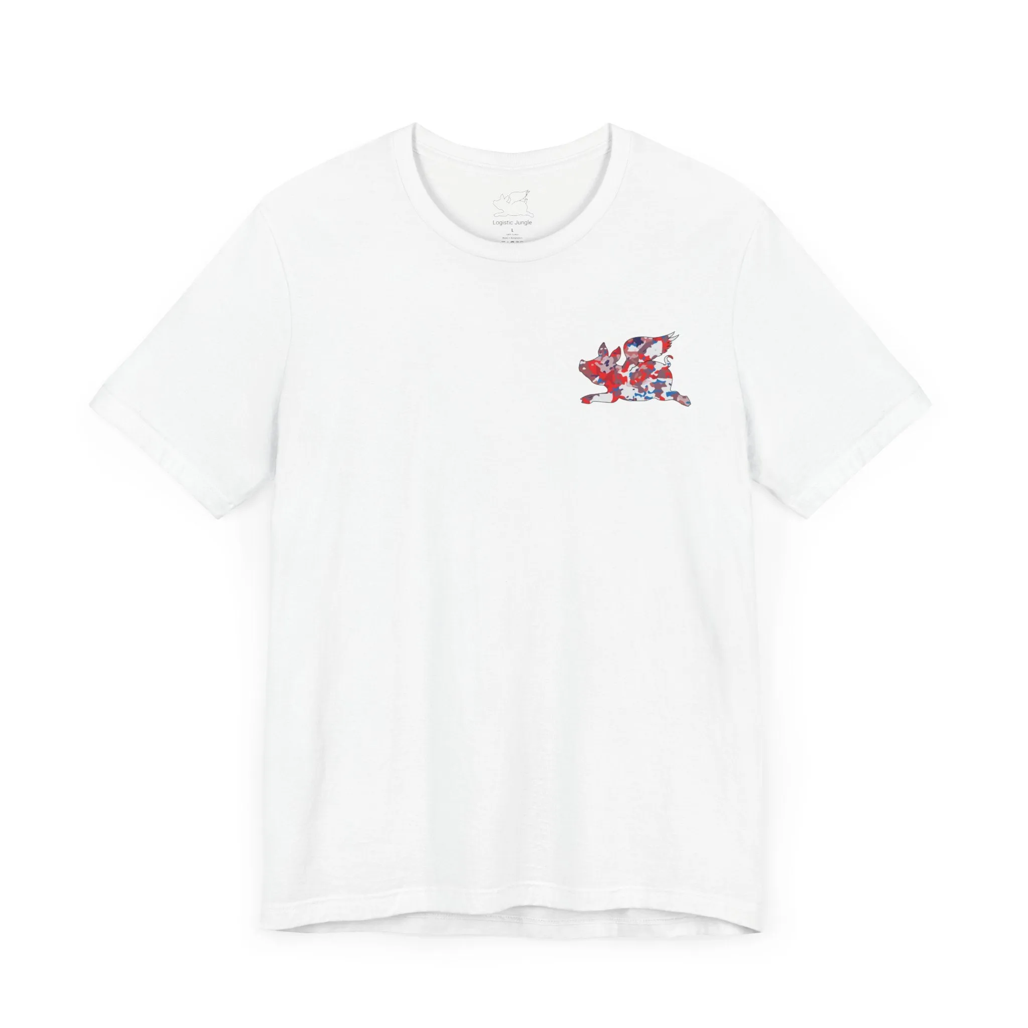 LJ Logo America Camo Tee