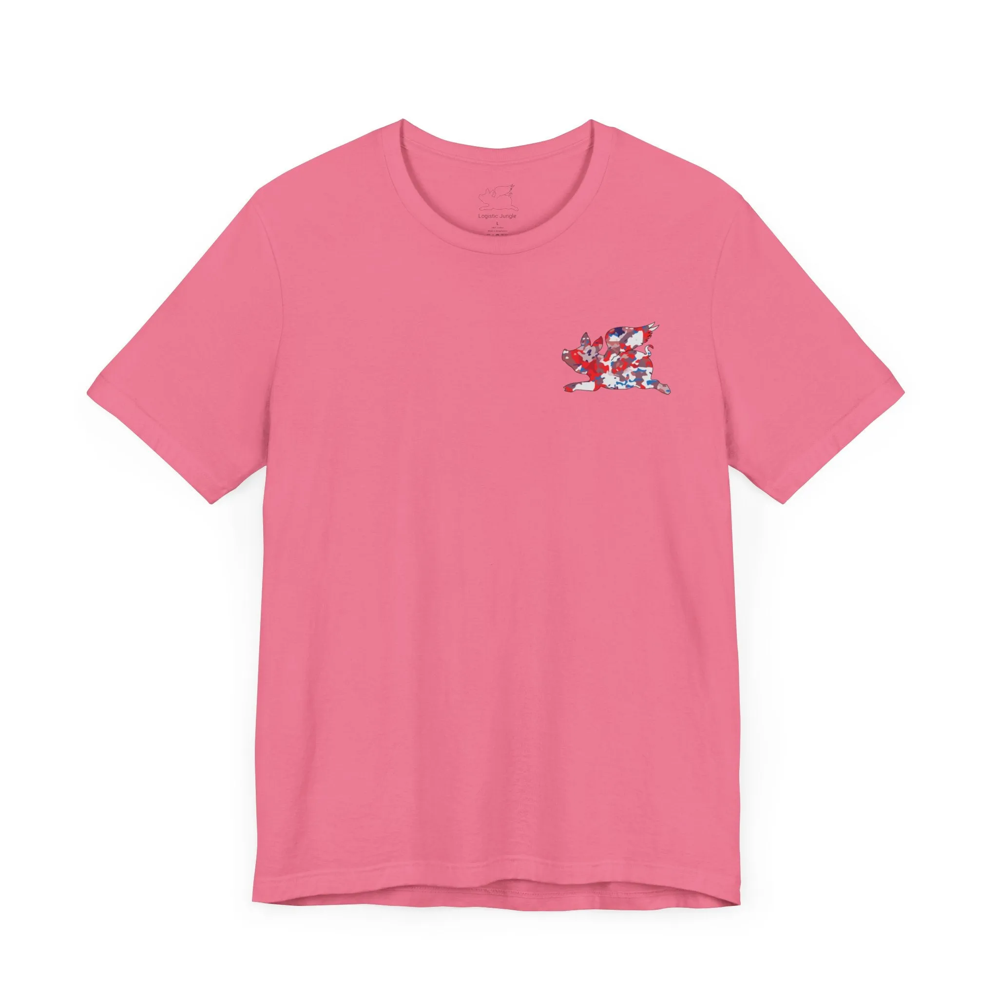 LJ Logo America Camo Tee
