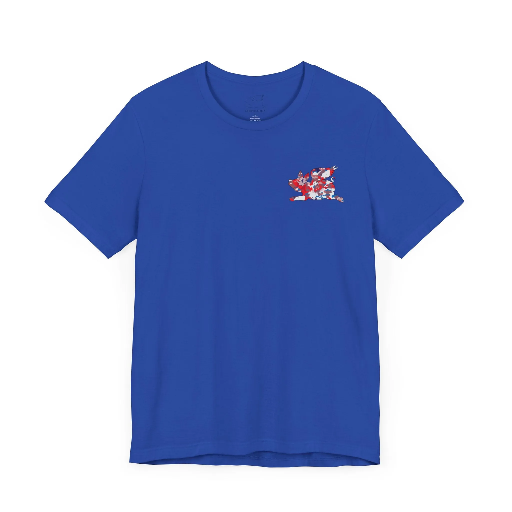 LJ Logo America Camo Tee