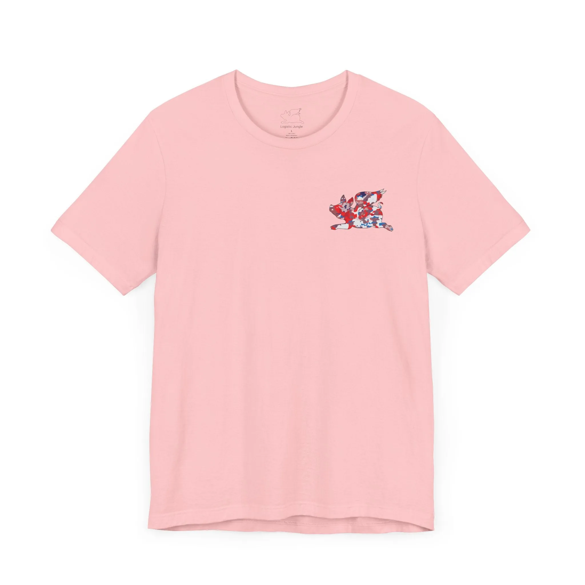 LJ Logo America Camo Tee