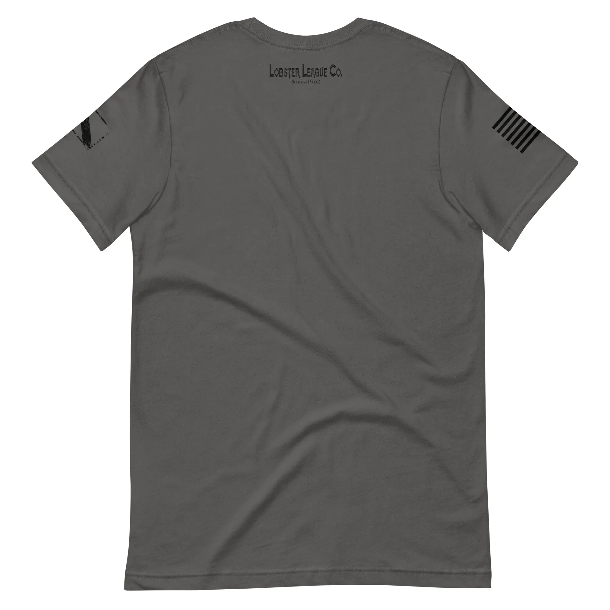 Lobster League "Hunter" Unisex T-Shirt (Black Graphics)