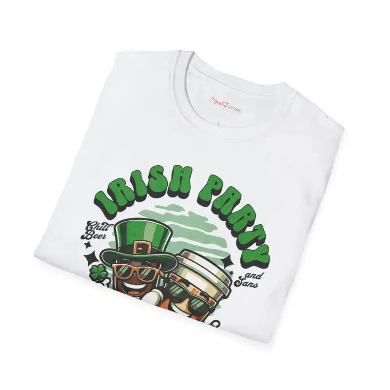 Lucky Charm Tee for Patricks Day Irish Party Fun Soft Unisex Shirt