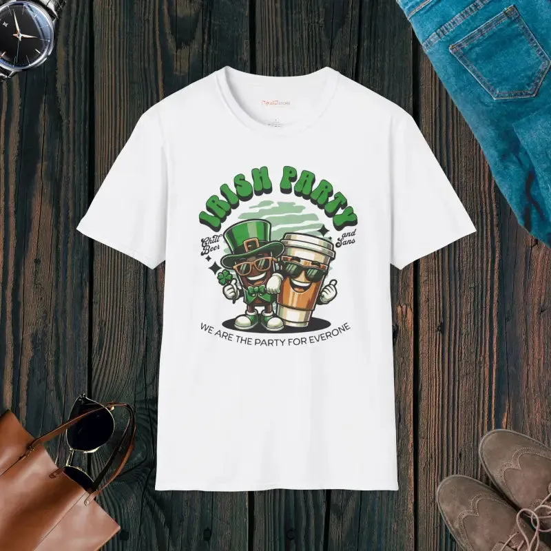 Lucky Charm Tee for Patricks Day Irish Party Fun Soft Unisex Shirt
