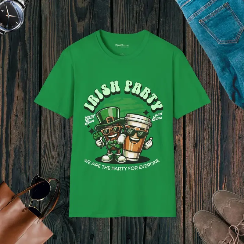 Lucky Charm Tee for Patricks Day Irish Party Fun Soft Unisex Shirt