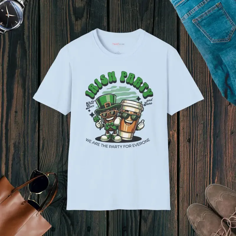 Lucky Charm Tee for Patricks Day Irish Party Fun Soft Unisex Shirt