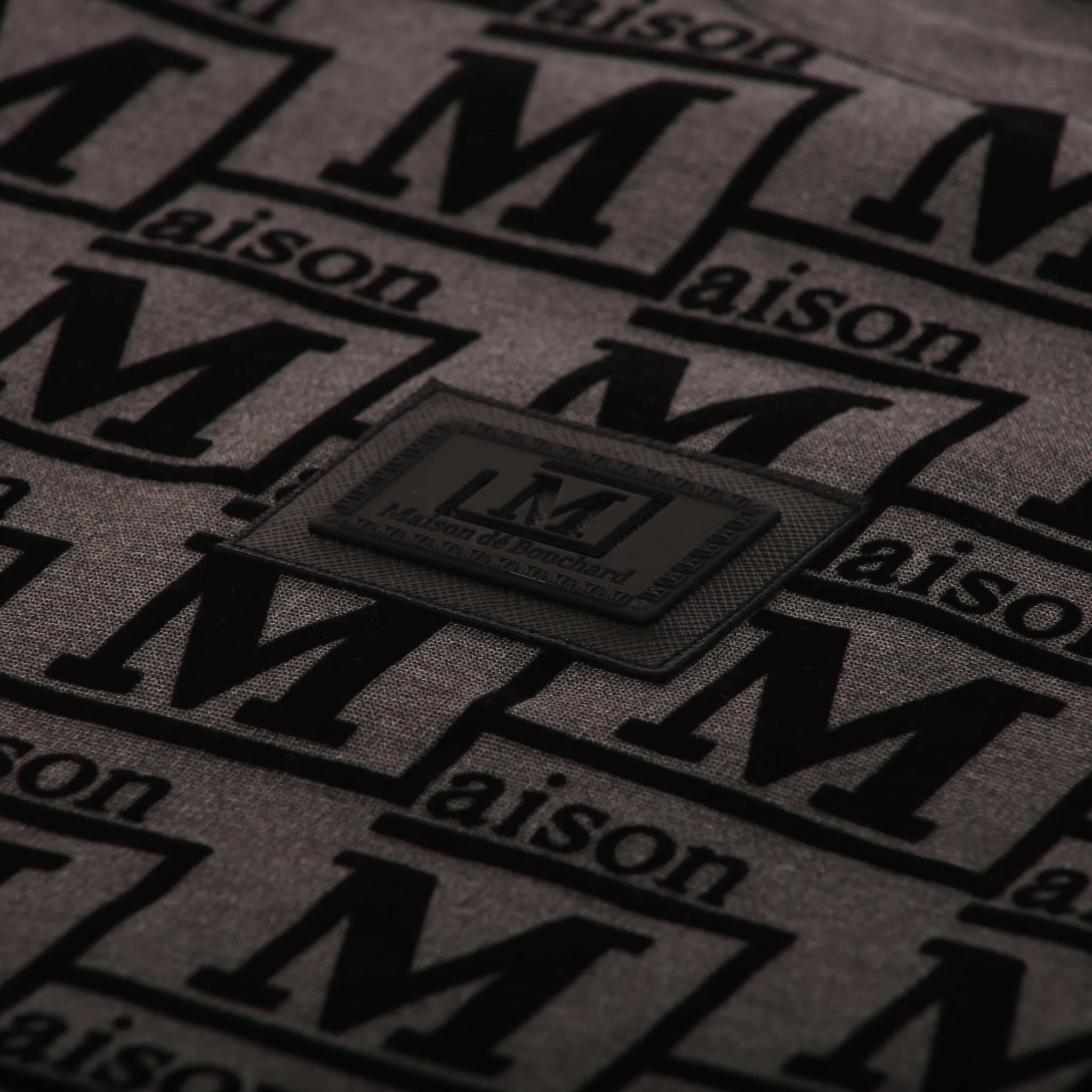 MDB Couture Men's Woven Monogram T-Shirt